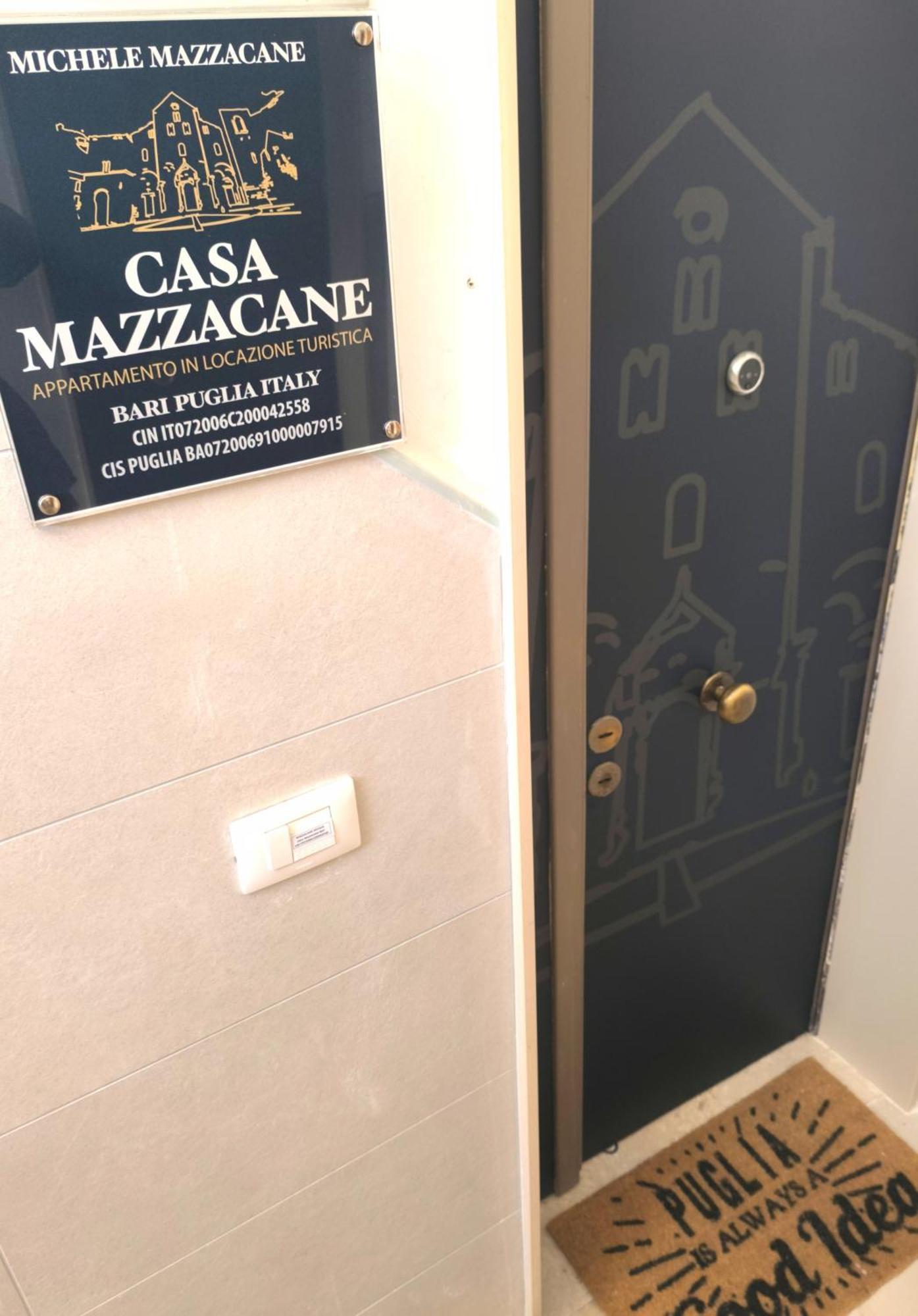 Casa Mazzacane Bari Appartamento Con 2 Camere Da Letto Extérieur photo